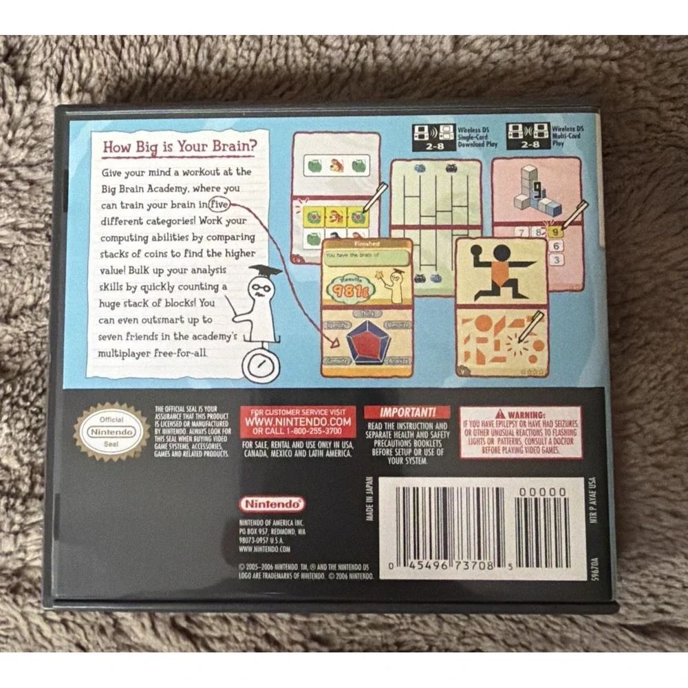 Big Brain Academy - Nintendo DS Game‎